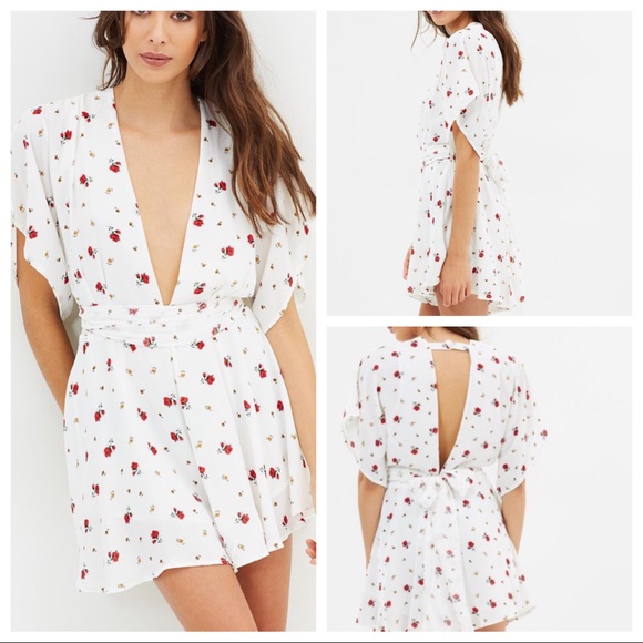Lioness Other - Lioness Rose Warhol Romper BNWT